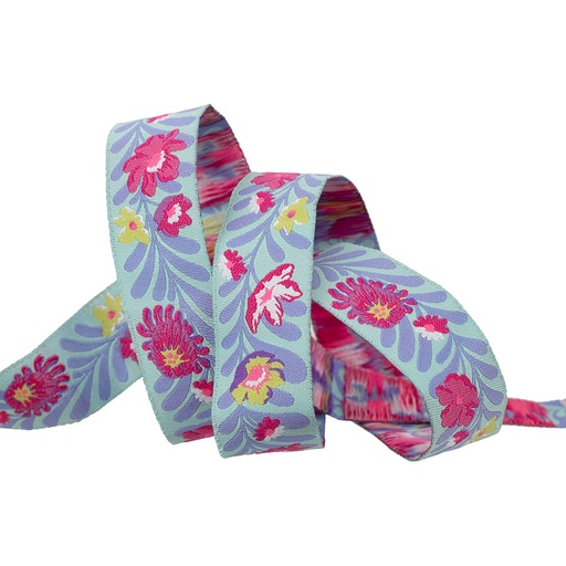 Untamed Flowerfield Cosmic 7/8" Ribbon