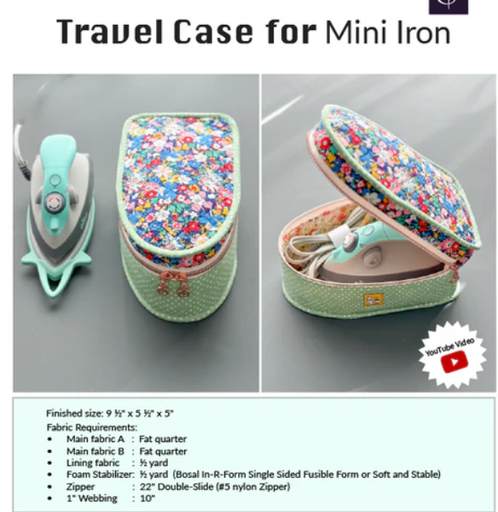 Travel Case for Mini Iron Pattern