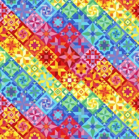 Bright Bright Quilt Pattern