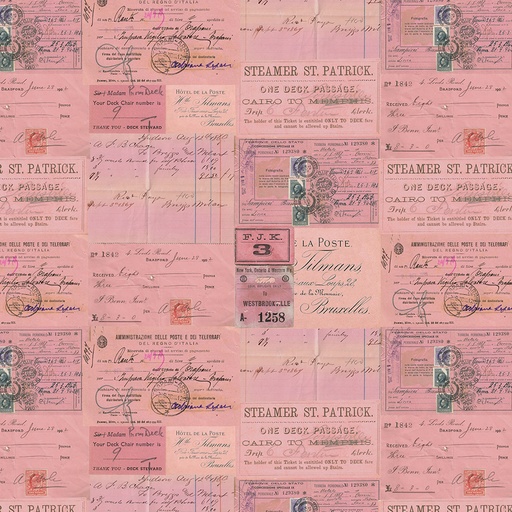 Pink Palette Ephemera