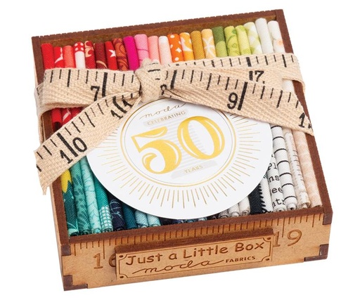 [LGCOLL50] Little Wood Box Celebrating 50 Years of Moda