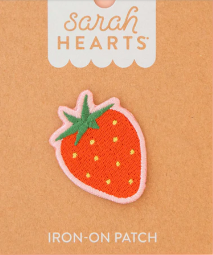 [PA08] Strawberry Iron-On Patch