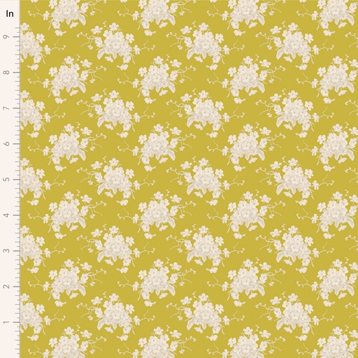 [100590] Tilda Sunday Brunch White Flower Sour Yellow