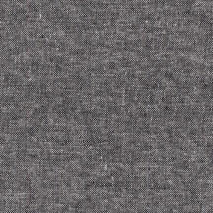 [E120-1019] Black Essex Canvas Yarn Dyed