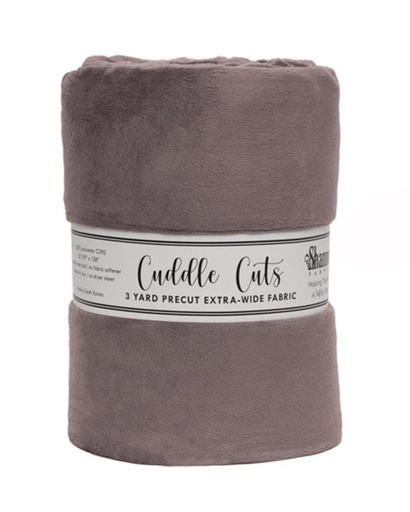 Charcoal 90" Wide 3 yd Cuddle Cut