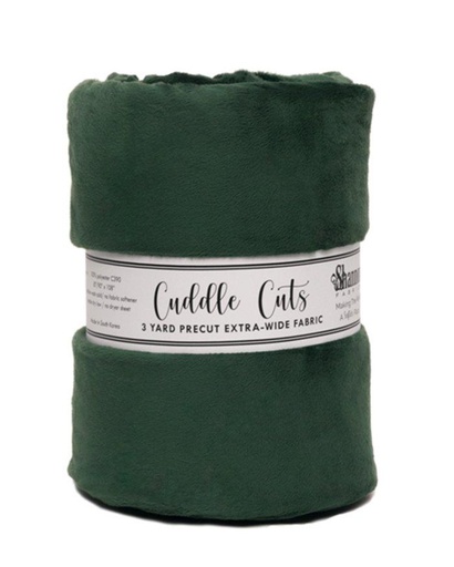 Evergreen 90" wide 3 yd Cuddle Cut