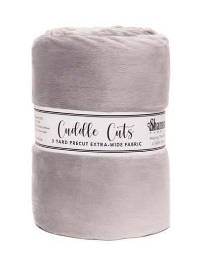 Cuddle Cut Silver  90" Wide 3 yards