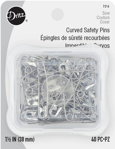 [7216] Curved Safety Pins (1.5")