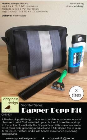 Dapper Dopp Seat Belt Kit