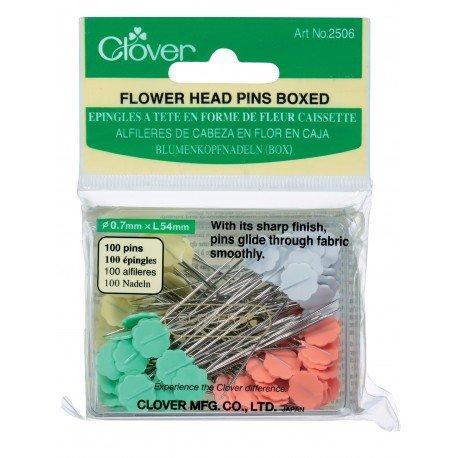 Flower Head Pins 100 count