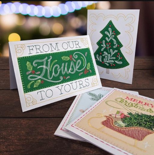 [12834CD] Holly Jolly Greeting Cards