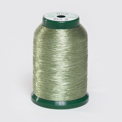 KingStar Metallic Thread Pale Green MA 8