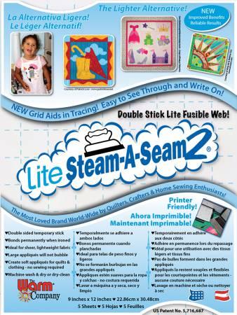 Lite Steam-A-Seam 2 Sheets