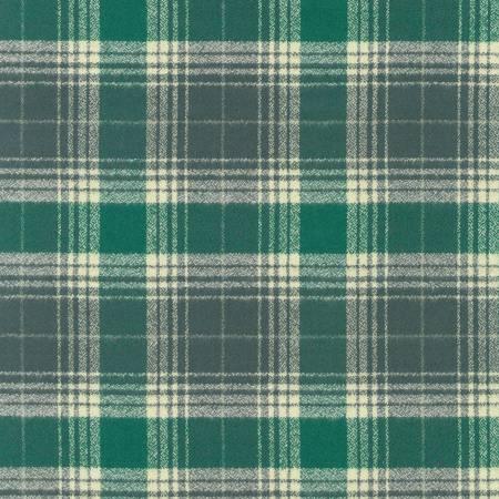 Mammoth Flannel Plaid Eucalyptus