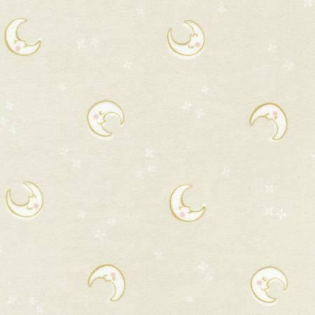 Over the Moon Flannel Moons Natural