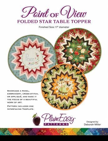 Point of View Folded Star Wreath Pattern