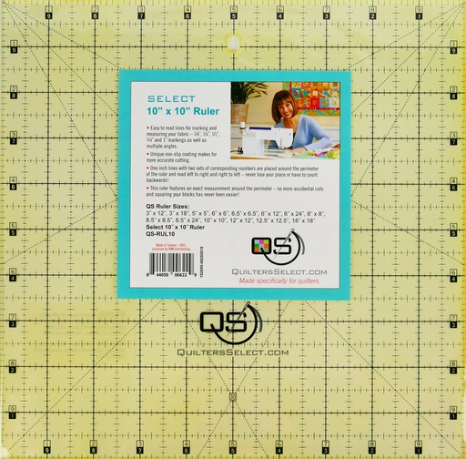 Quilters Select 10" x10"