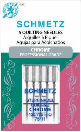 Schmetz Chrome Quilting Needles