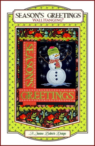 Seasons Greetings Wall Hanging