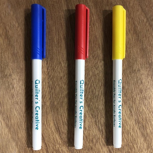 Sew Steady 3pc Quilters Creative Erasable  Pen Set