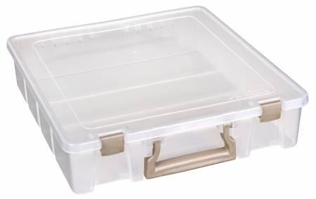 Single Compartment Super Satchel Box Clear