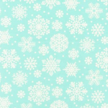 Snow Snuggle Flannel Snowflakes Glacier