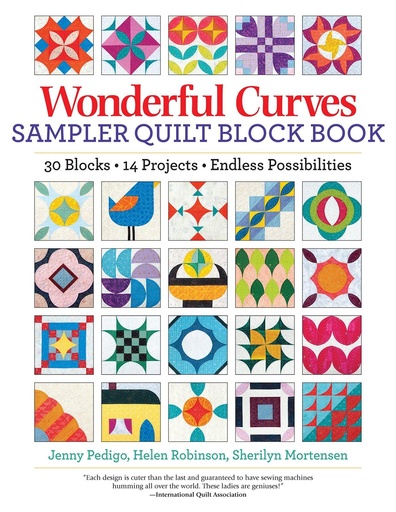 Wonderful Curves Quilt Block Book