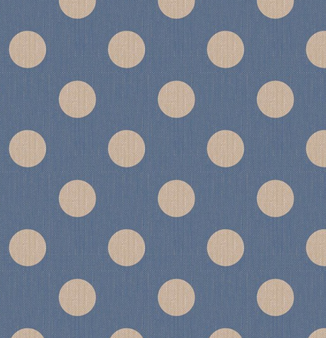 Tilda Chambray Dots Denim