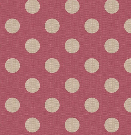 Tilda Chambray Dots Burgundy