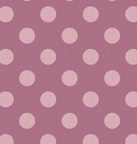 Tilda Chambray Dots Mauve