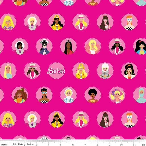 [CD15020 HOTPINK] Barbie World Barbie Main Hot Pink